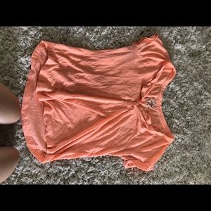 Orange hollister shirt